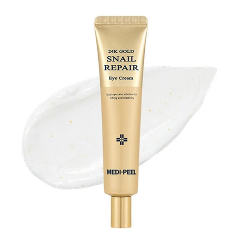MEDI-PEEL 24K Gold Snail Repair Eye Cream 40ml
MEDI-PEEL 24K Gold Snail Repair Eye Cream 40ml