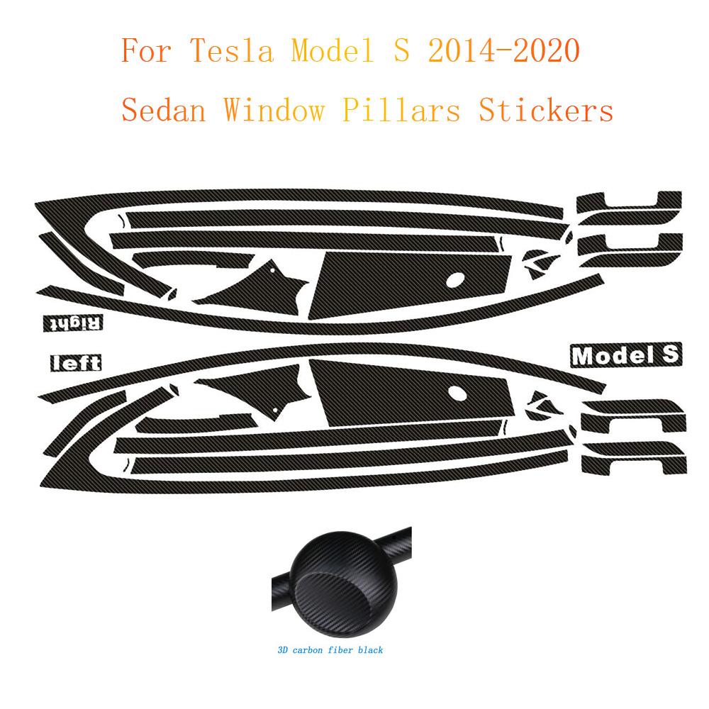 For Tesla Model S 2014-2020 Sedan Window Chrome Delete Blackout ABC Pillars Glossy Black Stickers
For Tesla Model S 2014-2020 Sedan Window Chrome Delete Blackout ABC Pillars Glossy Black Stickers