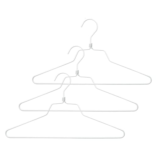 Shinko Hanger Thin Aluminum Hangers, Set of 3, Silver, Slim, Basic, Space-Saving, Stylish, Laundry, Wet/Dry Use, Lightweight, Durable, Heavy-Duty, for
Shinko Hanger Thin Aluminum Hangers, Set of 3, Silver, Slim, Basic, Space-Saving, Stylish, Laundry, Wet/Dry Use, Lightweight, Durable, Heavy-Duty, for