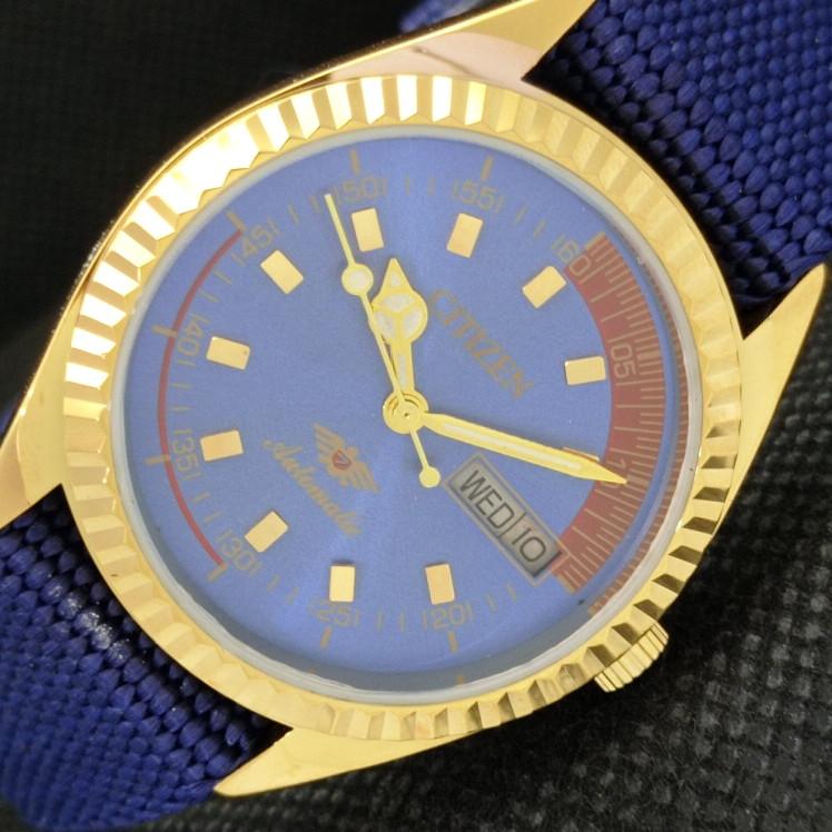 REFURBISHED VINTAGE CITIZEN AUTO 8200 JAPAN MENS D/D BLUE WATCH 610b-a317876-9 SKU610b-a317876
REFURBISHED VINTAGE CITIZEN AUTO 8200 JAPAN MENS D/D BLUE WATCH 610b-a317876-9 SKU610b-a317876