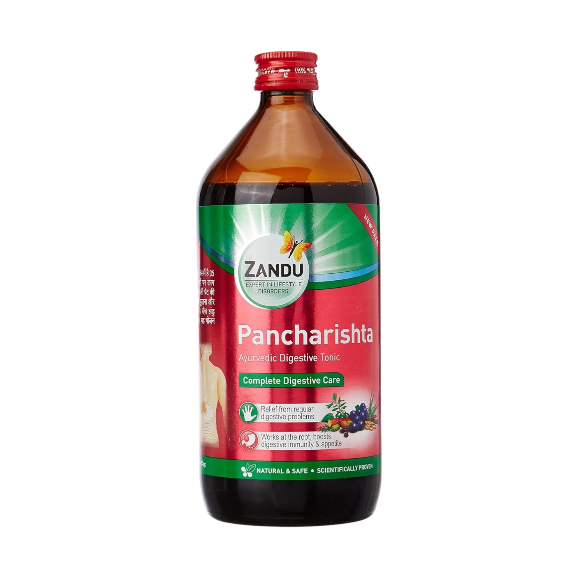 Zandu Pancharishta 450 ml Pack of 1 Ayurvedic Digestive Tonic for Gas Bloating Acidity and Healthy Digestion
Zandu Pancharishta 450 ml Pack of 1 Ayurvedic Digestive Tonic for Gas Bloating Acidity and Healthy Digestion