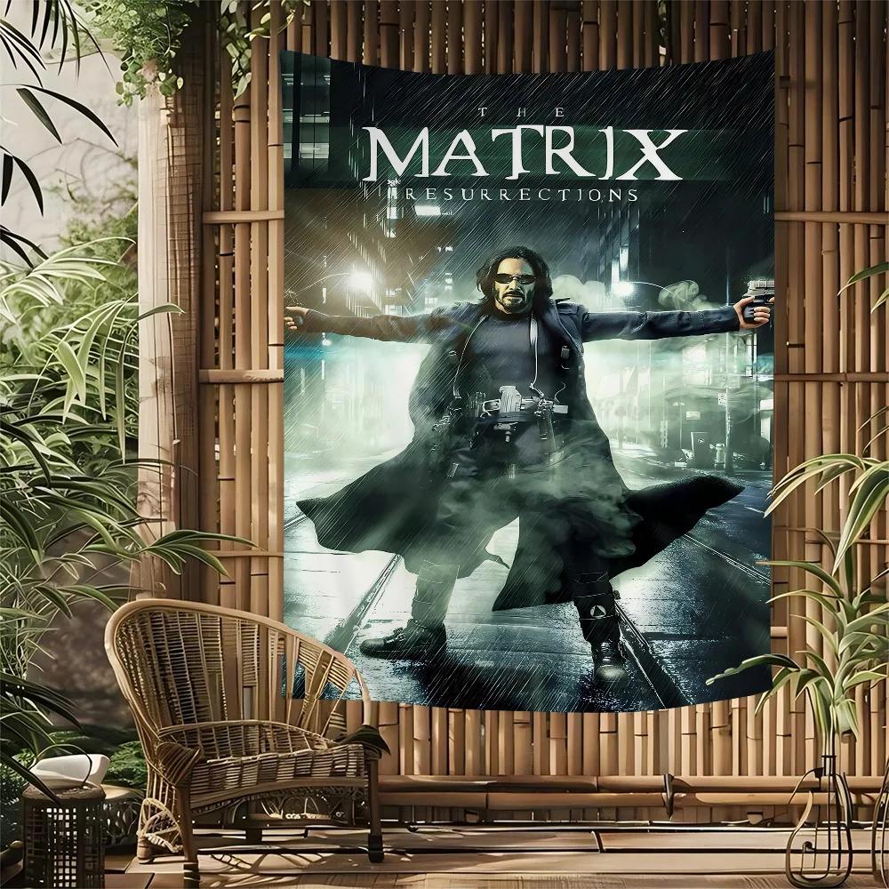 Classic American Movie The Matrix Resurrections Wall Tapestry Bohemian Wall Tapestries Mandala Wall Hanging Home Decor 74x94cm(29x37in)
Classic American Movie The Matrix Resurrections Wall Tapestry Bohemian Wall Tapestries Mandala Wall Hanging Home Decor 74x94cm(29x37in)
