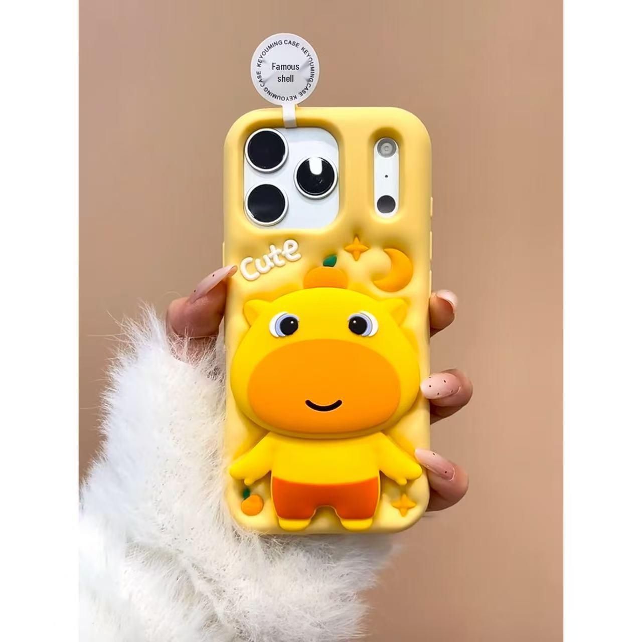 Cartoon Capybara Dudu iPhone 14/13/12/11/ProMax Anti-Drop Case iPhone 17 Pro Max
Cartoon Capybara Dudu iPhone 14/13/12/11/ProMax Anti-Drop Case iPhone 17 Pro Max