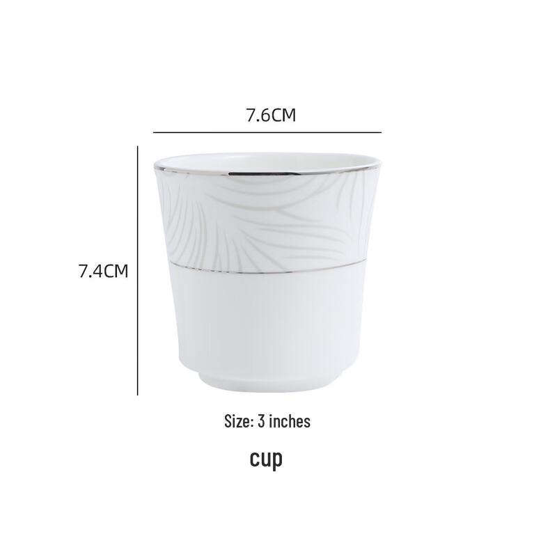 Ruhan Decal Ceramic Teacup
Ruhan Decal Ceramic Teacup