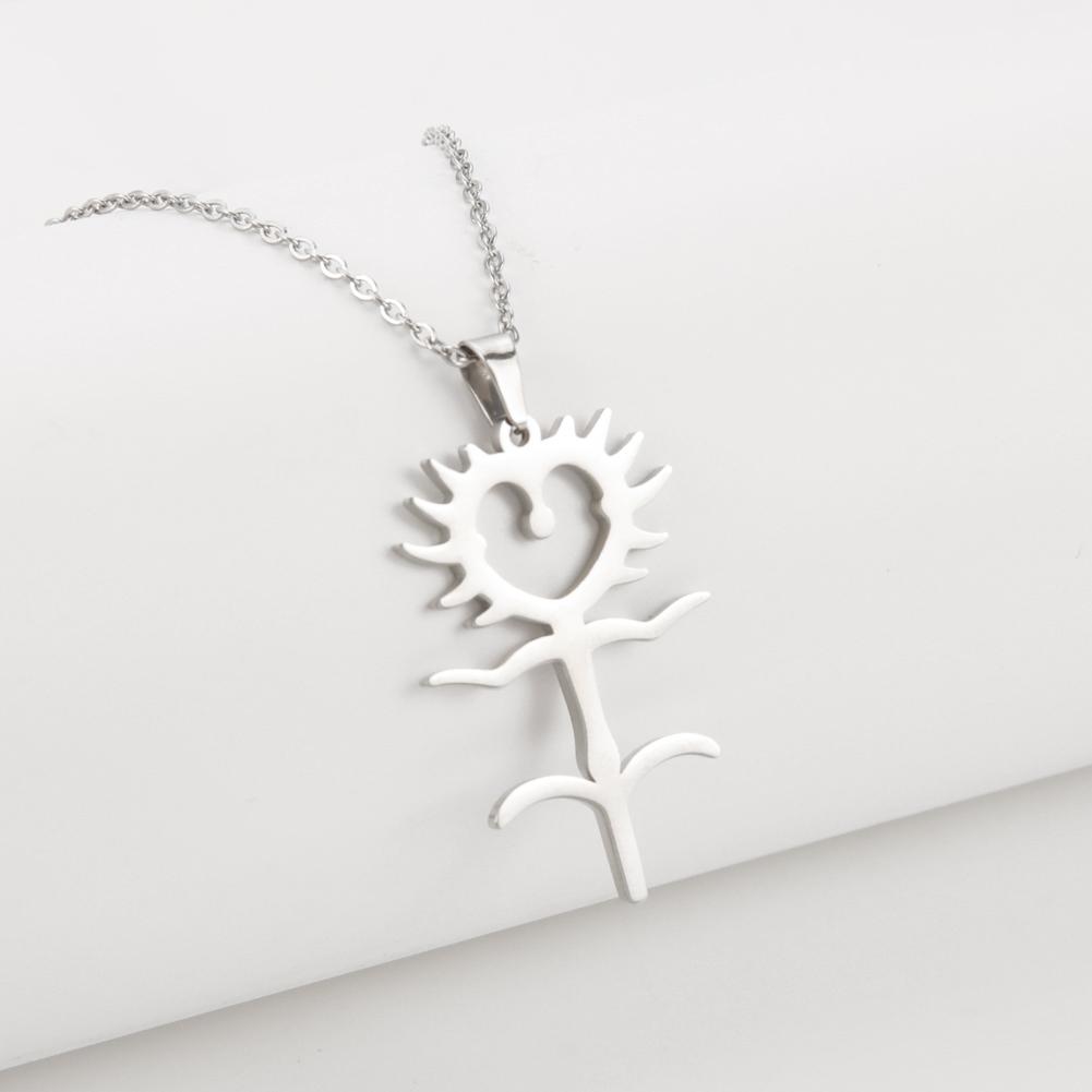 New In Gothic Ghostemane Necklace Silver Color Stainless Steel Charm Necklaces for Women Halloween Punk Jewelry Gift 50cm
New In Gothic Ghostemane Necklace Silver Color Stainless Steel Charm Necklaces for Women Halloween Punk Jewelry Gift 50cm