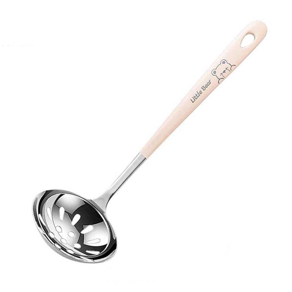 New Heat-resistant Hot Pot Ladle Thickened Cute Bear Pattern Hot Pot Spoon Stainless Steel Household Soup Ladle Spoon Home
New Heat-resistant Hot Pot Ladle Thickened Cute Bear Pattern Hot Pot Spoon Stainless Steel Household Soup Ladle Spoon Home