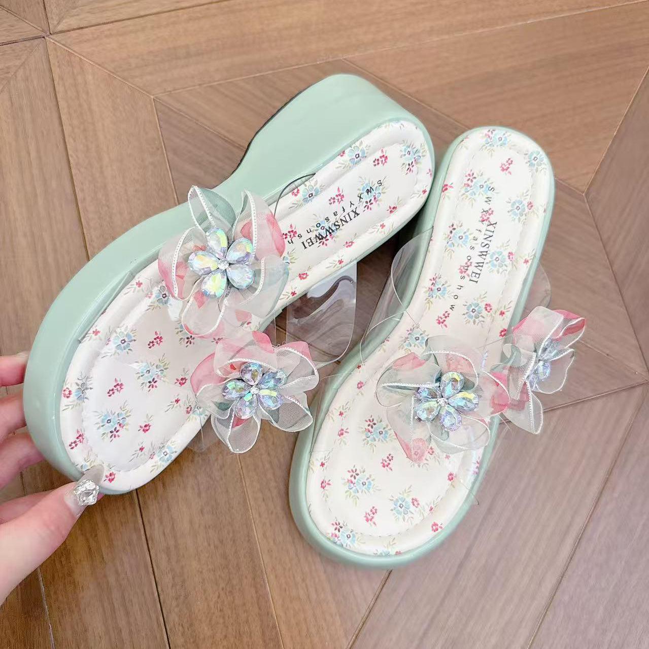 Баотоу полутапочки женские летние новые прозрачные стразы цветы фея ветер плоская подошва рыбий рот одна полоса прохладные тапочки 40 зелёный
Баотоу полутапочки женские летние новые прозрачные стразы цветы фея ветер плоская подошва рыбий рот одна полоса прохладные тапочки 40 зелёный