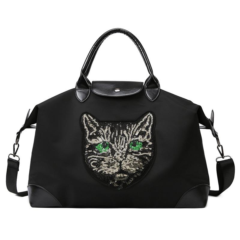 Short business trip travel bag waterproof sequin handbag lightweight storage bag fashion travel registration yoga bag чорний
Short business trip travel bag waterproof sequin handbag lightweight storage bag fashion travel registration yoga bag чорний