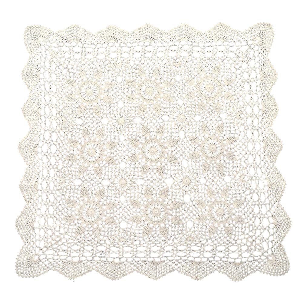 Square Cotton Placemat Hand Crocheted Lace Table Mat 50x50cm 60x60cm 70x70cm Reusable Washable Table Accessory 50cm белый
Square Cotton Placemat Hand Crocheted Lace Table Mat 50x50cm 60x60cm 70x70cm Reusable Washable Table Accessory 50cm белый