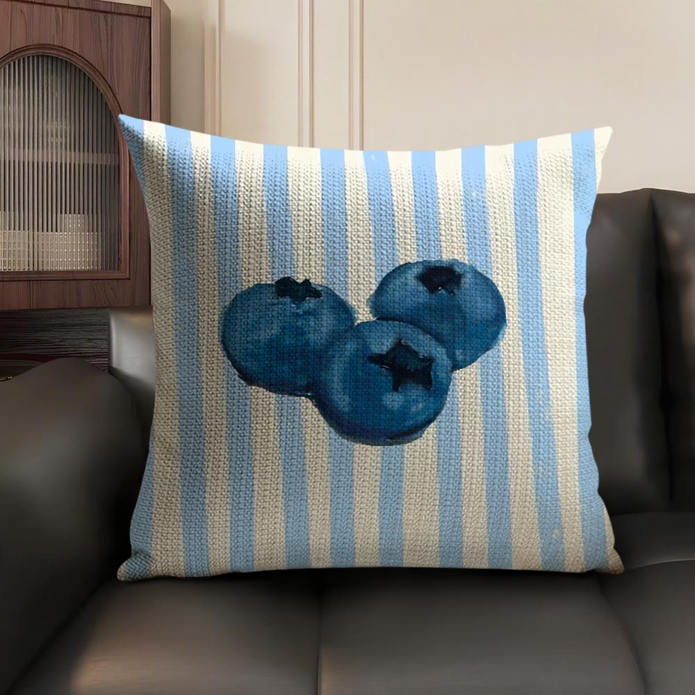 Simple Stripe Fruits Ins Cushion Cover Natural Linen Organic Fabric DoubleSided Printing Sofa Home Decor Gift Pillow Case 30x30cm
Simple Stripe Fruits Ins Cushion Cover Natural Linen Organic Fabric DoubleSided Printing Sofa Home Decor Gift Pillow Case 30x30cm