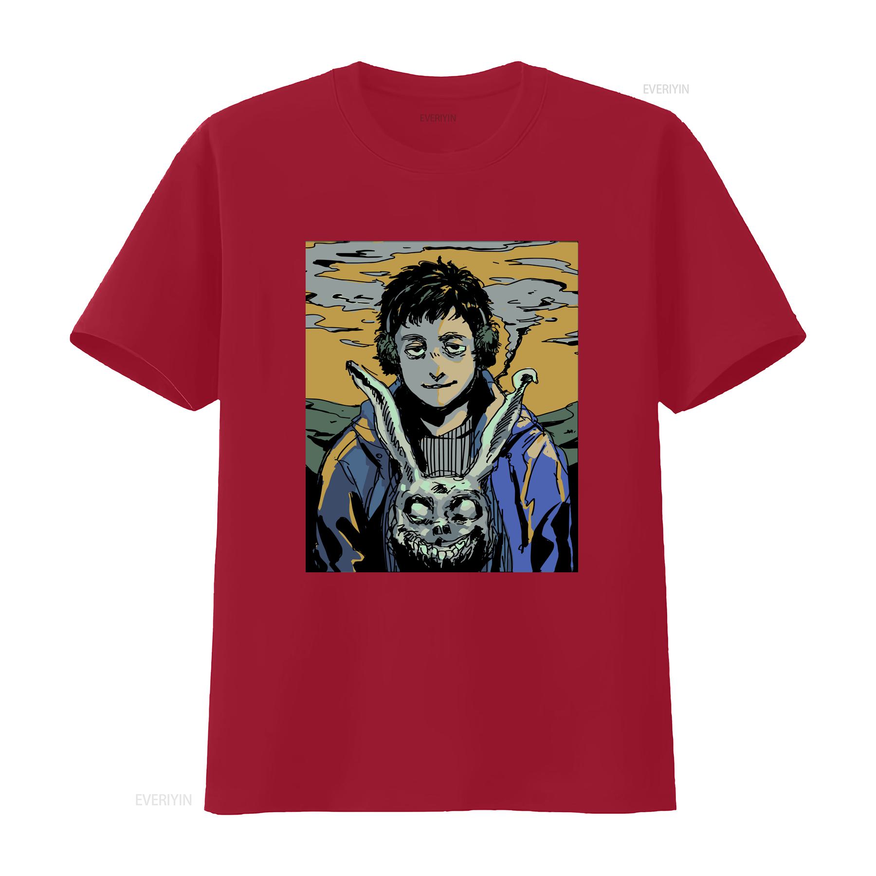 Donnie Darko Movie Comic Art Fan Halloween Terror T Shirt vintage Washed Comfortable Soft Versatile graphic designer clothes S
Donnie Darko Movie Comic Art Fan Halloween Terror T Shirt vintage Washed Comfortable Soft Versatile graphic designer clothes S