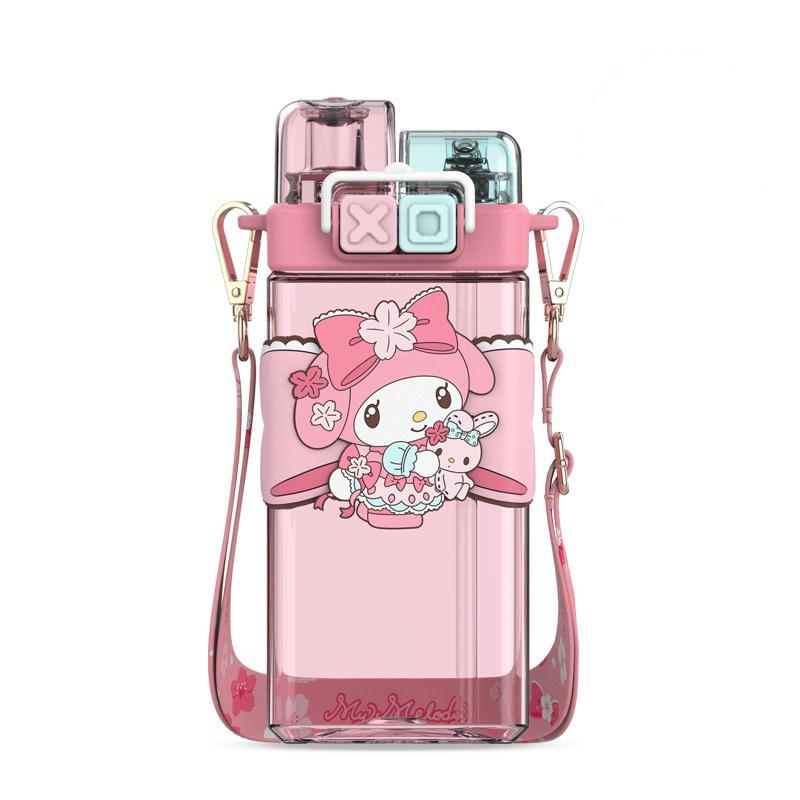 520 мл Sanrio Hello Kitty Пластикова пляшка Подвійна чашка-поїлка My Melody Студентська мультяшна пляшка для води Kuromi Tritan Чашка для води для дітей 520ml
520 мл Sanrio Hello Kitty Пластикова пляшка Подвійна чашка-поїлка My Melody Студентська мультяшна пляшка для води Kuromi Tritan Чашка для води для дітей 520ml
