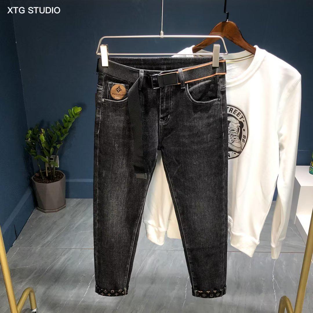 2023 Модные однотонные укороченные джинсы в стиле ретро: Классический, повседневный и универсальный 32
2023 Модные однотонные укороченные джинсы в стиле ретро: Классический, повседневный и универсальный 32