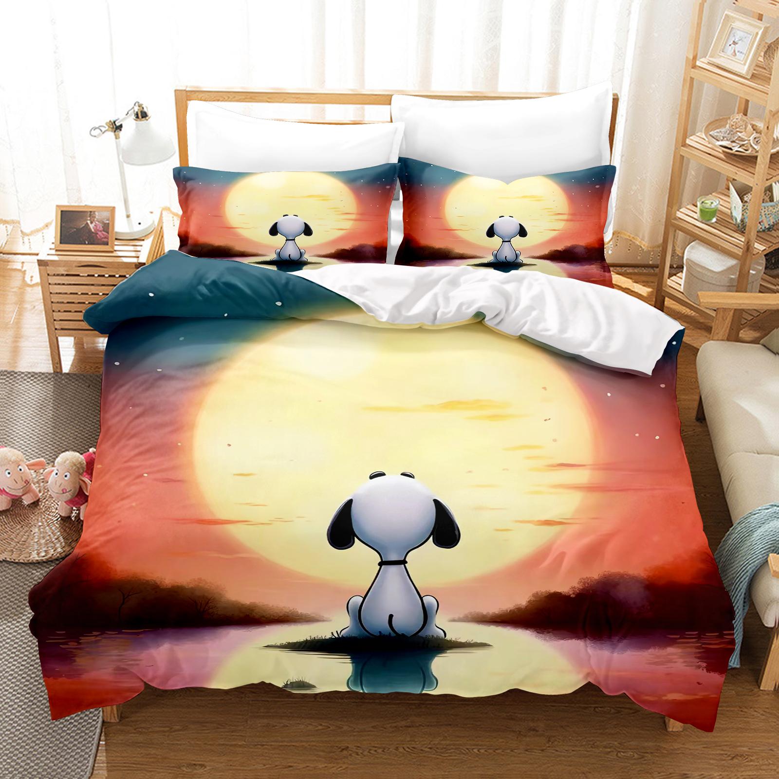 Набір постільної білизни Snoopy Home Наволочка Комплекти ковдр 3-предметний набір 1 наволочка Підходить для дітей та дорослих EU Single(135*200cm)3pcs
Набір постільної білизни Snoopy Home Наволочка Комплекти ковдр 3-предметний набір 1 наволочка Підходить для дітей та дорослих EU Single(135*200cm)3pcs