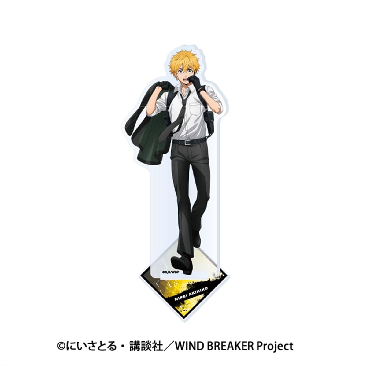 Ensky TV anime acrylic stand Akihiko Nirei H137 x W62mm acrylic WIND BREAKER 3. approx.
Ensky TV anime acrylic stand Akihiko Nirei H137 x W62mm acrylic WIND BREAKER 3. approx.