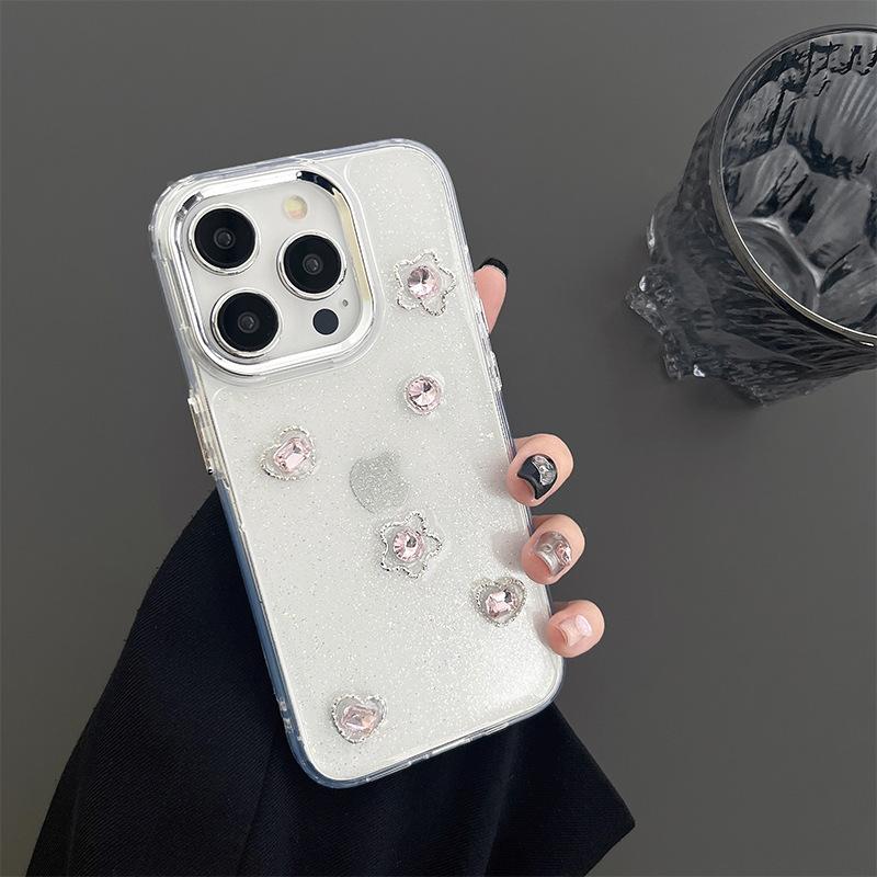 Glitter Mobile Phone Case For Iphone17Promax Rhinestone Love Star Apple 16 Bow Pearl Transparent iPhone 7/8/SE 2020
Glitter Mobile Phone Case For Iphone17Promax Rhinestone Love Star Apple 16 Bow Pearl Transparent iPhone 7/8/SE 2020