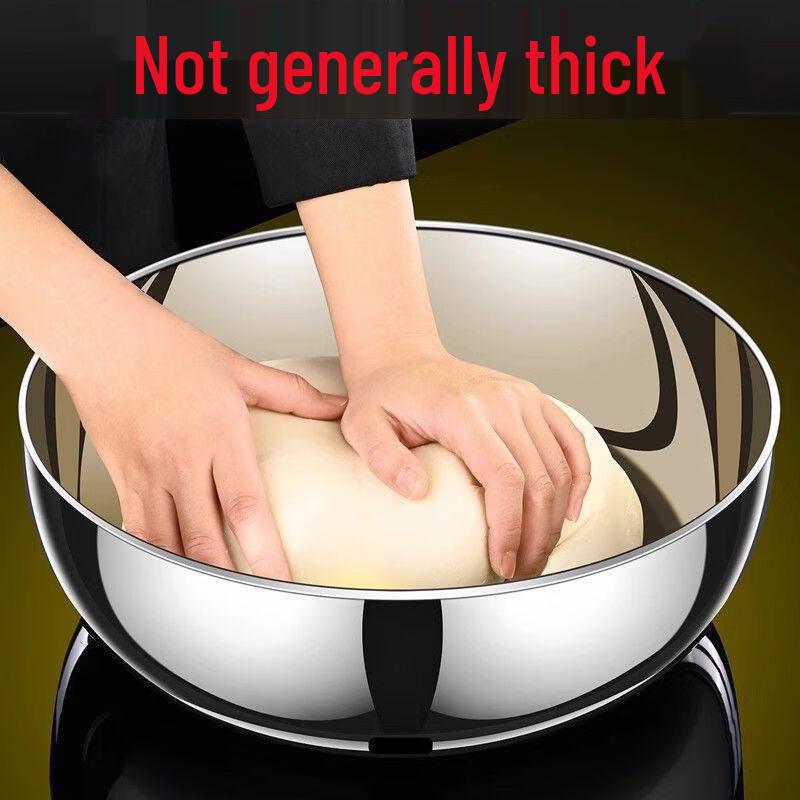 Stainless Steel Household Serving Bowl
Stainless Steel Household Serving Bowl