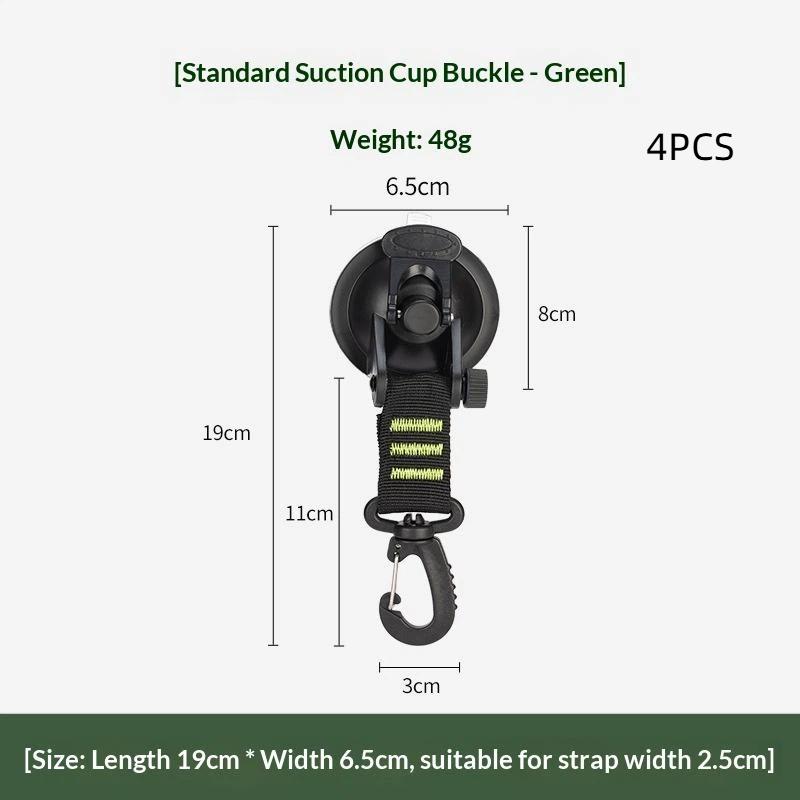 4 Pcs Car Tent Suction Cups Outdoor Camping Rope Powerful Suction Cup Buckle Side Tarps Tent Suckers Anchor Securing Hook зелений
4 Pcs Car Tent Suction Cups Outdoor Camping Rope Powerful Suction Cup Buckle Side Tarps Tent Suckers Anchor Securing Hook зелений