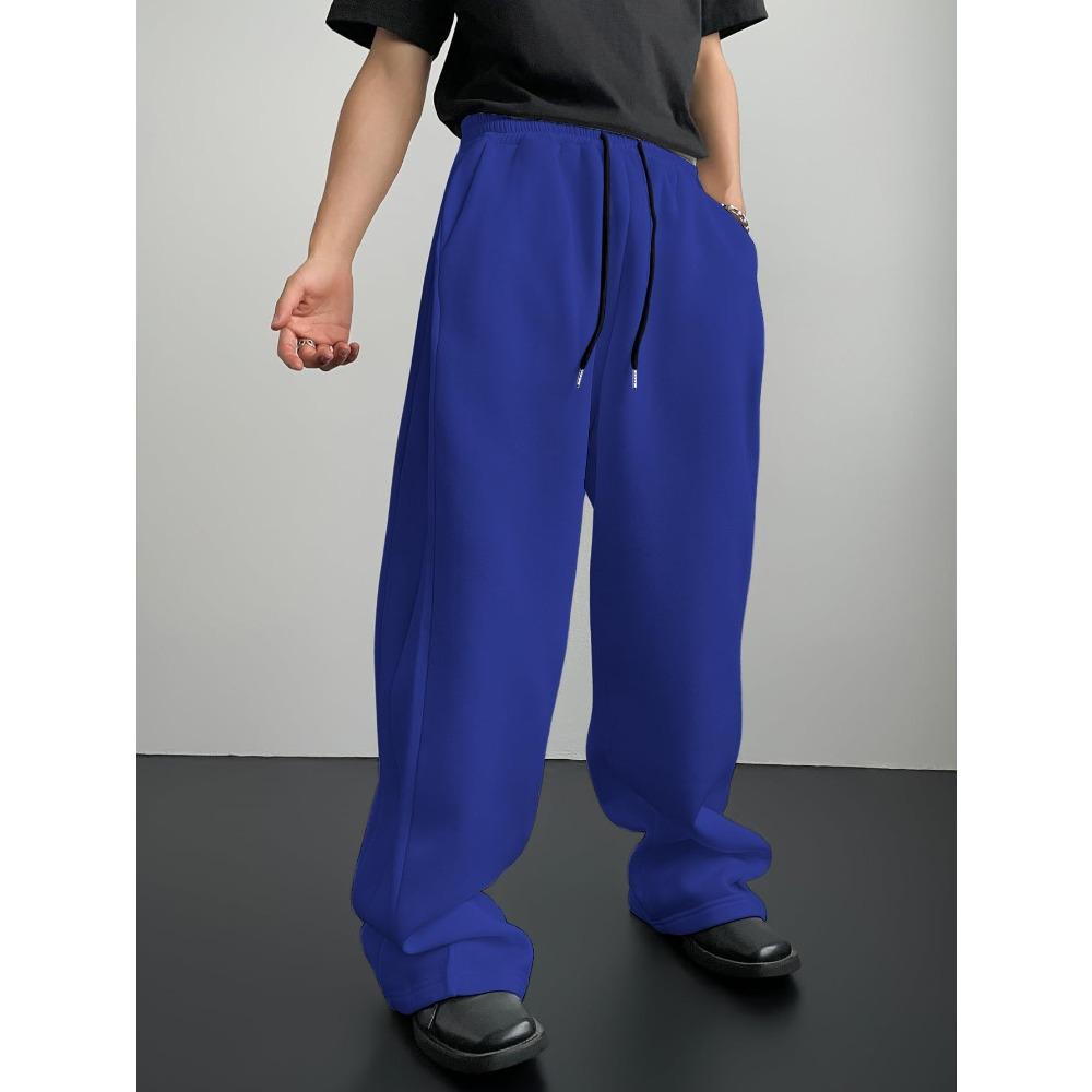 Men s sweatpants with drawstring waist straight leg wide leg loose fit sports pants with pockets 3XL
Men s sweatpants with drawstring waist straight leg wide leg loose fit sports pants with pockets 3XL