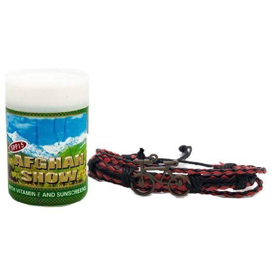 Афганський сніговий крем RSINC з Індії (1x100 г) з безкоштовним шкіряним браслетом IS-J9WU-HGMO
Афганський сніговий крем RSINC з Індії (1x100 г) з безкоштовним шкіряним браслетом IS-J9WU-HGMO