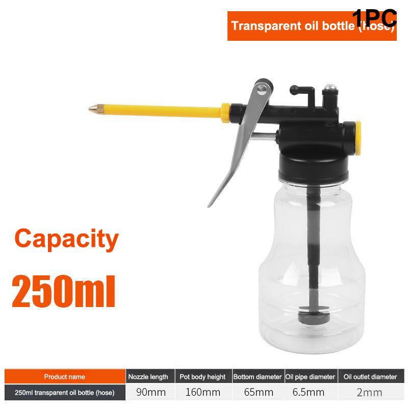200/300/500Ml Long-Nozzle Oil Filler Oil Can Motorcycle Car Oil Pot Bottle High-Pressure Manual Oil Dispenser Home Injector Can A1 1PC
200/300/500Ml Long-Nozzle Oil Filler Oil Can Motorcycle Car Oil Pot Bottle High-Pressure Manual Oil Dispenser Home Injector Can A1 1PC