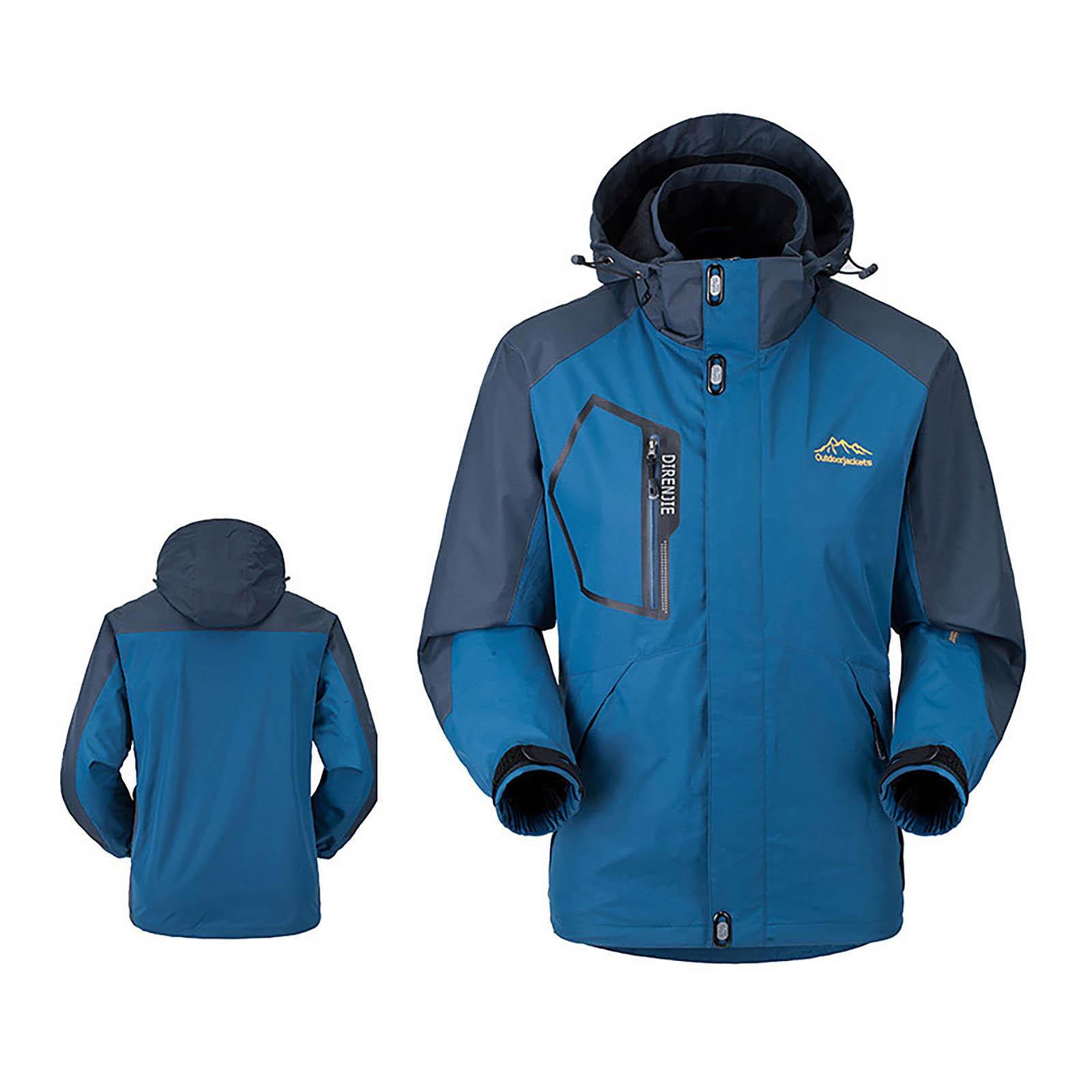 Мужская водонепроницаемая бархатная лыжная спортивная куртка для альпинизма с карманом и капюшоном XXXXL синий
Мужская водонепроницаемая бархатная лыжная спортивная куртка для альпинизма с карманом и капюшоном XXXXL синий