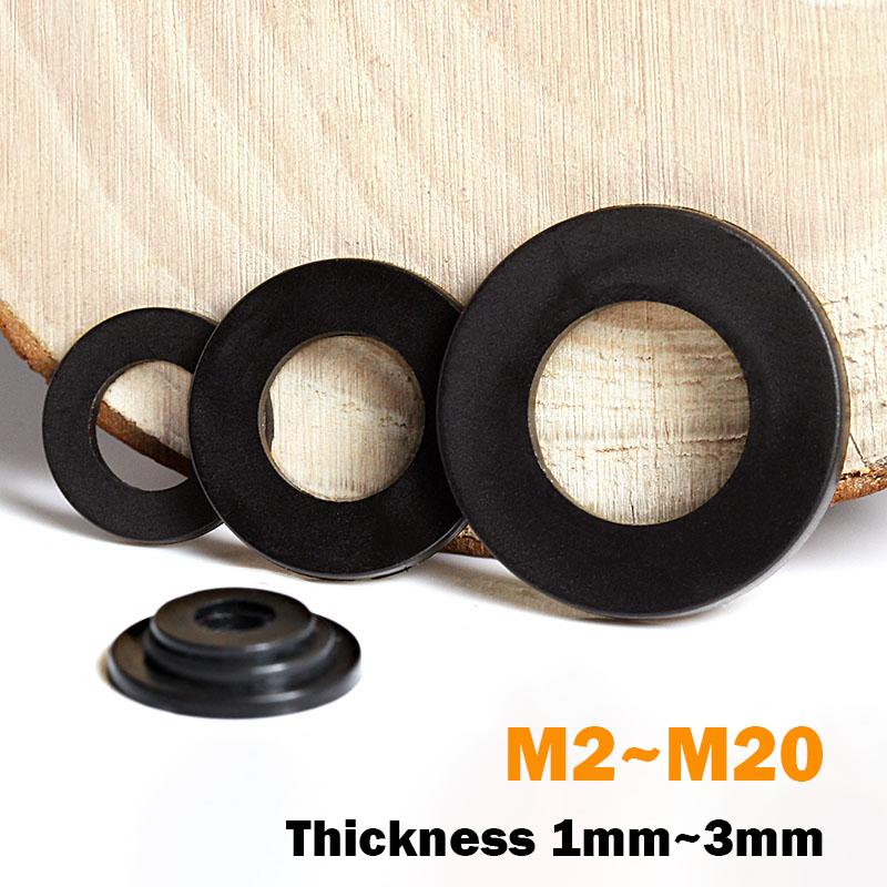 Black Plastic Nylon Flat Washer Plane Spacer M2 M2.5 M3 M4 M5 M6 M8 M10 M12~ M20 Insulation Gasket Ring For Screw 1mm~3mm M10x16x1mm-50Pcs
Black Plastic Nylon Flat Washer Plane Spacer M2 M2.5 M3 M4 M5 M6 M8 M10 M12~ M20 Insulation Gasket Ring For Screw 1mm~3mm M10x16x1mm-50Pcs