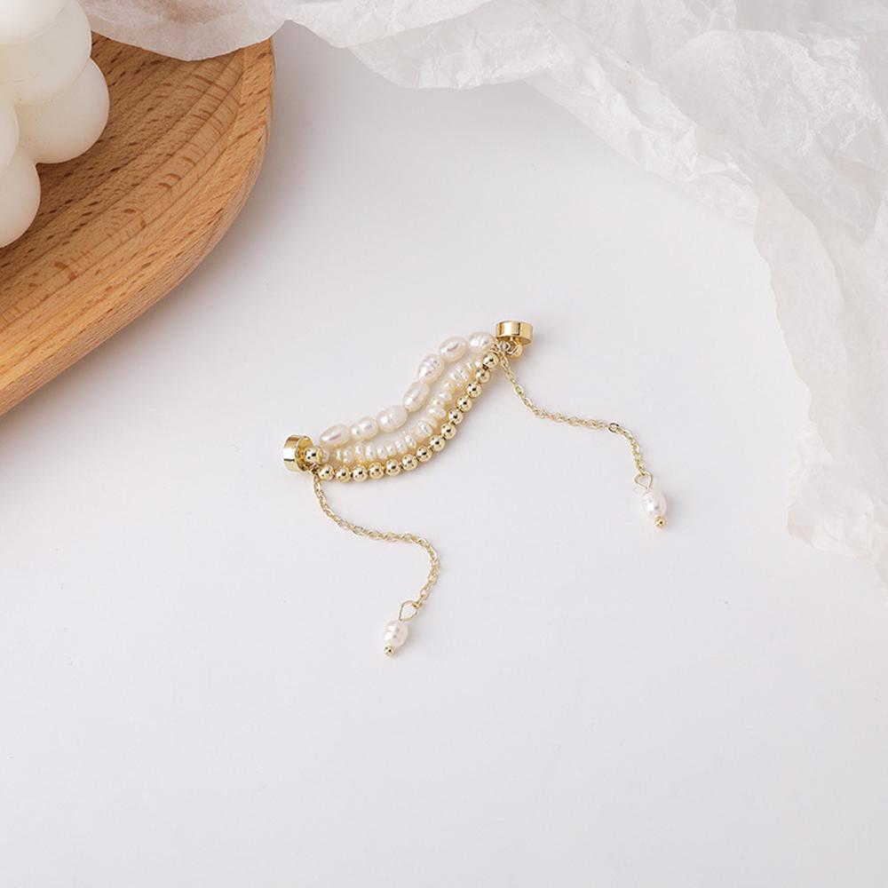 Women Jewelry Round Pearl Chain Women Ladies No Piercings Ear Bone Clip Magnet Earrings Ear Cuff
Women Jewelry Round Pearl Chain Women Ladies No Piercings Ear Bone Clip Magnet Earrings Ear Cuff
