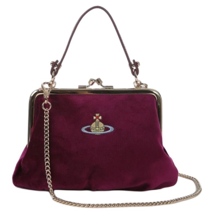 Vivienne Westwood Granny Frame Simple Fashion Logo Embroidery Design Cotton Tote Bag Women tote bag Burgundy VOTCBA2005 Basic Set (Bag+Dust Bag)
Vivienne Westwood Granny Frame Simple Fashion Logo Embroidery Design Cotton Tote Bag Women tote bag Burgundy VOTCBA2005 Basic Set (Bag+Dust Bag)