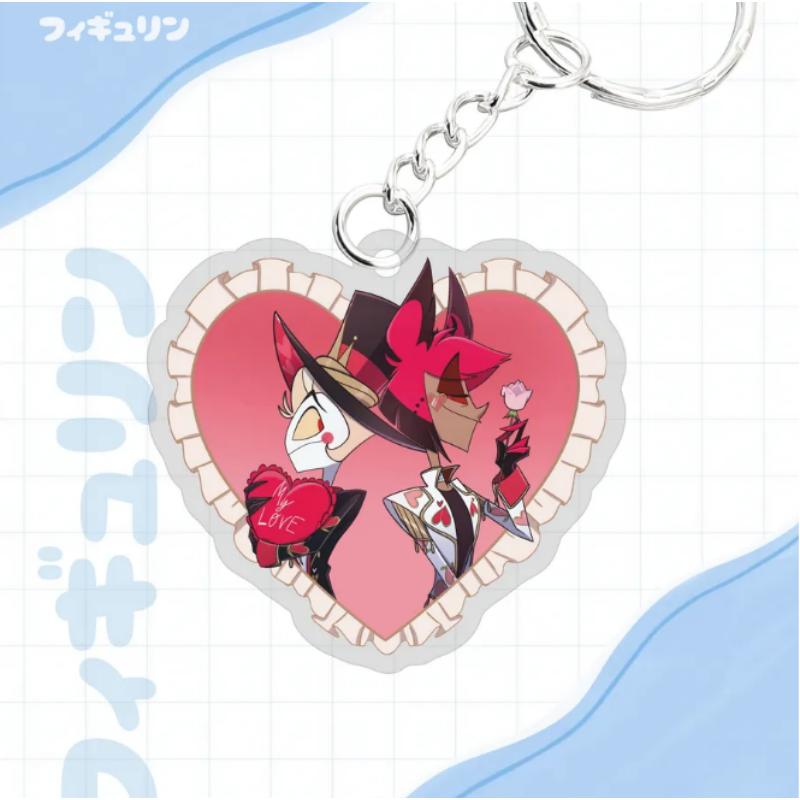 Anime Acrylic Key Buckle for Beelzebub Vortex Fizzarolli Asmodeus Acrylic Keychain Pendant Student Bag Pendant Birthday Gift
Anime Acrylic Key Buckle for Beelzebub Vortex Fizzarolli Asmodeus Acrylic Keychain Pendant Student Bag Pendant Birthday Gift
