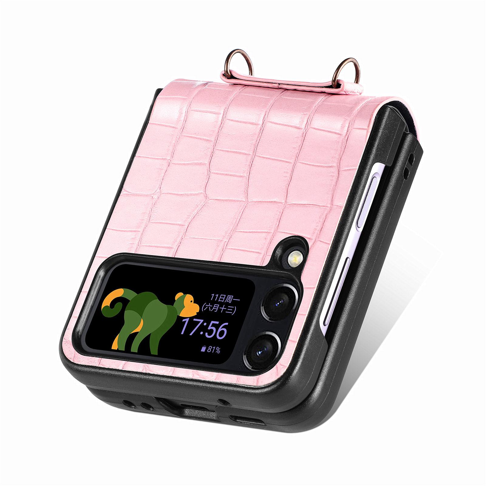 Противоударный ремешок, модный кожаный чехол-бумажник для Samsung Galaxy Z Flip 4 5G Flip4 Zflip4, карманный чехол для карт, аксессуары для телефонов, чехлы for Samsung Z Flip 4
Противоударный ремешок, модный кожаный чехол-бумажник для Samsung Galaxy Z Flip 4 5G Flip4 Zflip4, карманный чехол для карт, аксессуары для телефонов, чехлы for Samsung Z Flip 4