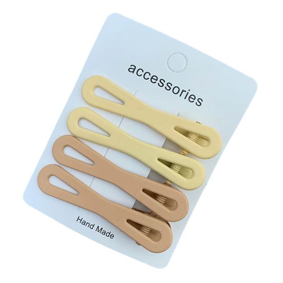 4Pcs Hairpins Matte Texture Wavy Rectangular Design Hair Clips with Tight Teeth Strong Hold Hair Pins Daily Use Hair J
4Pcs Hairpins Matte Texture Wavy Rectangular Design Hair Clips with Tight Teeth Strong Hold Hair Pins Daily Use Hair J