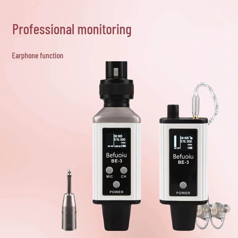 Pro Wireless In-Ear Monitor System for Stage and Live Broadcasts білий
Pro Wireless In-Ear Monitor System for Stage and Live Broadcasts білий