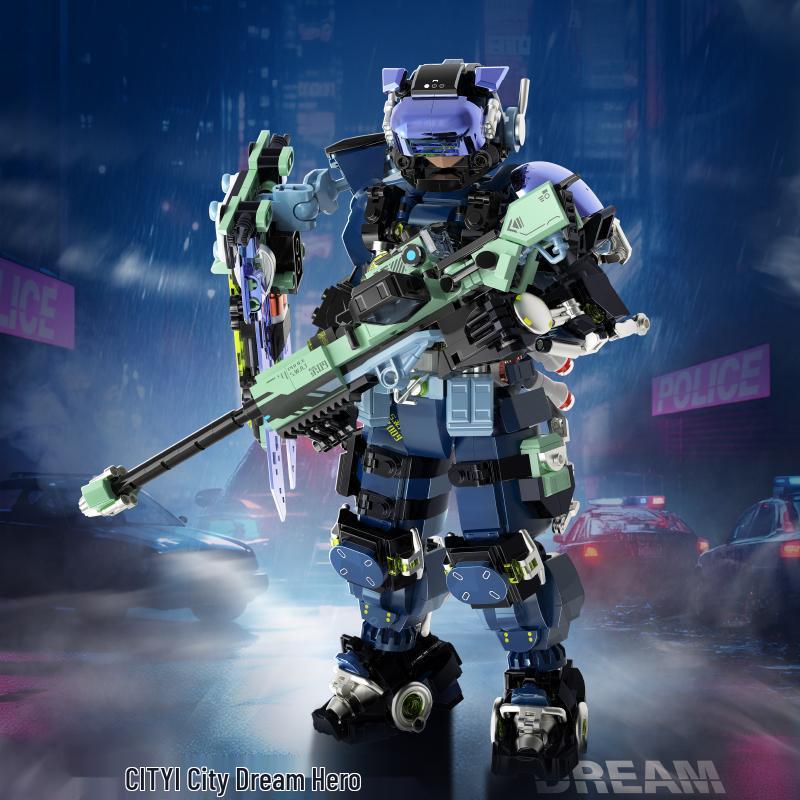 iBlock1102 Operation Hurricane City Hero SWAT Building Set Educational Toy for Boys
iBlock1102 Operation Hurricane City Hero SWAT Building Set Educational Toy for Boys