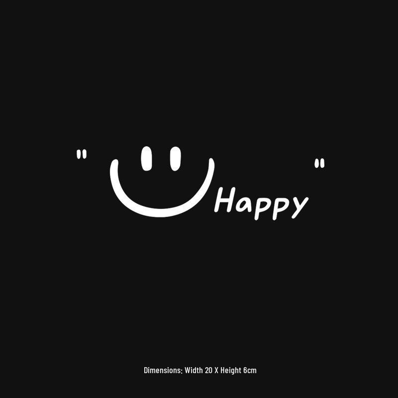 Happy Triangle Reflective Waterproof Cartoon Car Sticker
Happy Triangle Reflective Waterproof Cartoon Car Sticker