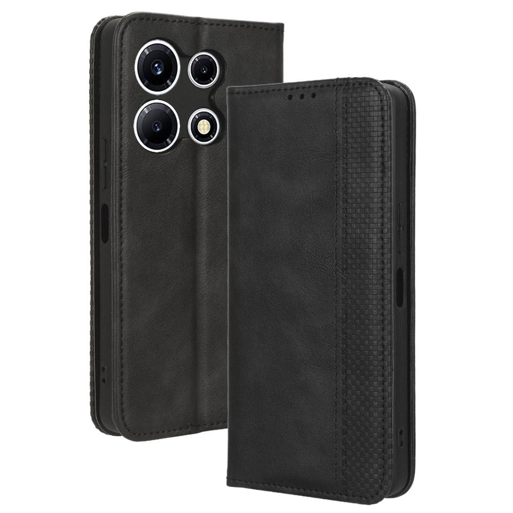 Phone Case for Infinix Note 30 VIP 5G X6710 Retro PU Leather Stand Wallet Cover Black
Phone Case for Infinix Note 30 VIP 5G X6710 Retro PU Leather Stand Wallet Cover Black