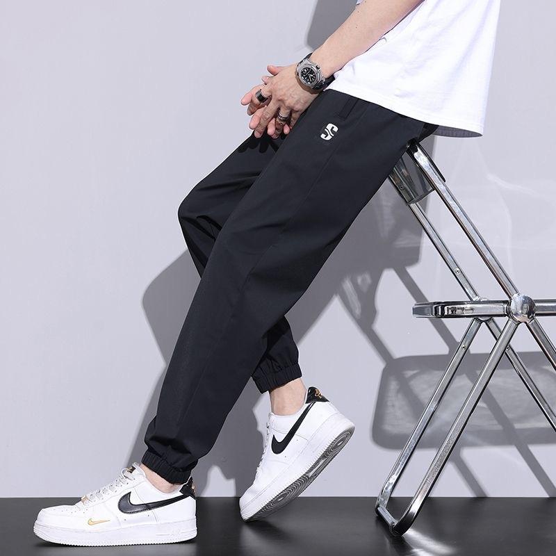 Ice silk leggings men s summer new thin youth sports casual trousers M чёрный
Ice silk leggings men s summer new thin youth sports casual trousers M чёрный
