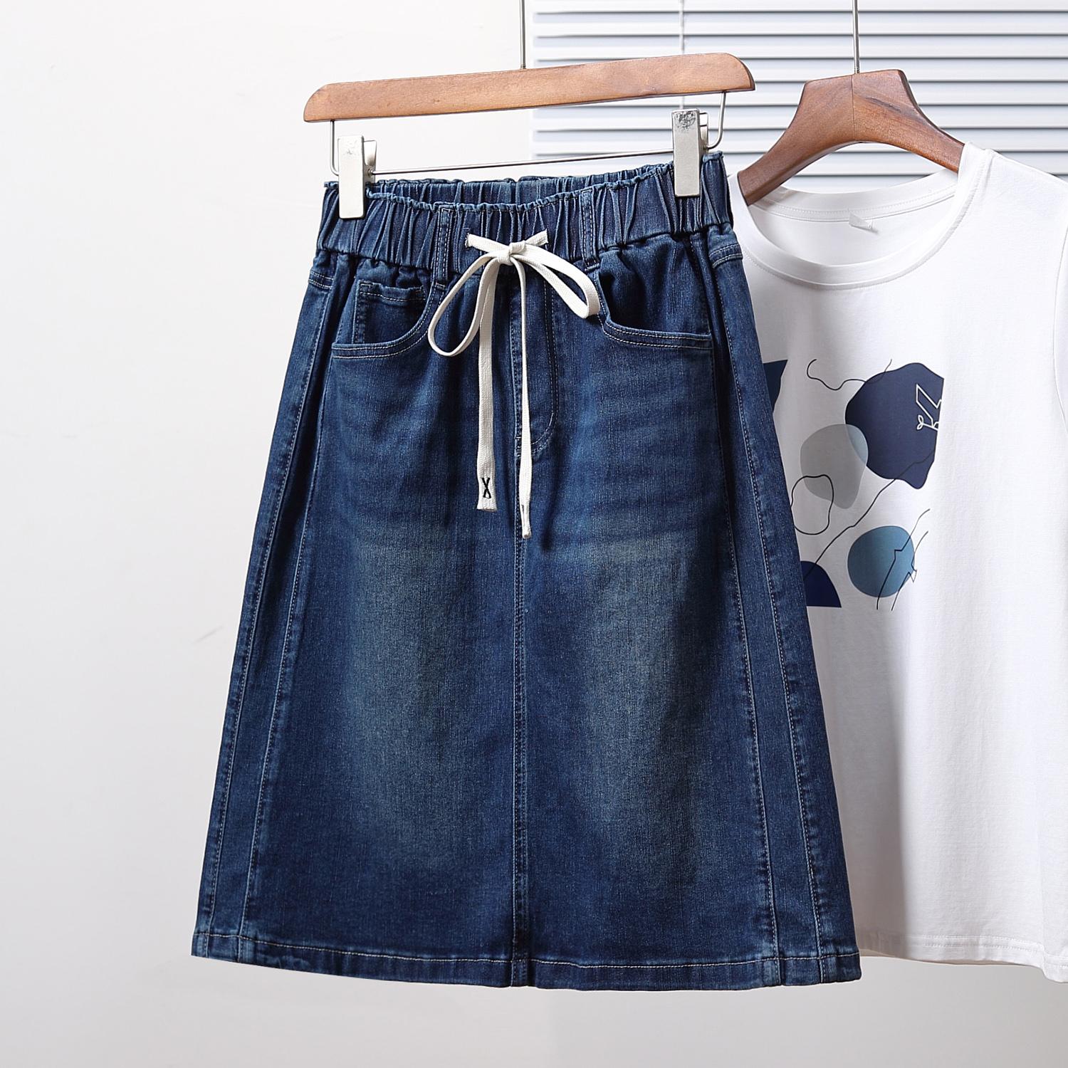 DIMANAF Plus Size Summer Denim Skirts Women 2026 Blue Fashion A-Line Jeans Lady High Waist Casual Show Thin Stylish Dress Elegant Skirt XL
DIMANAF Plus Size Summer Denim Skirts Women 2026 Blue Fashion A-Line Jeans Lady High Waist Casual Show Thin Stylish Dress Elegant Skirt XL