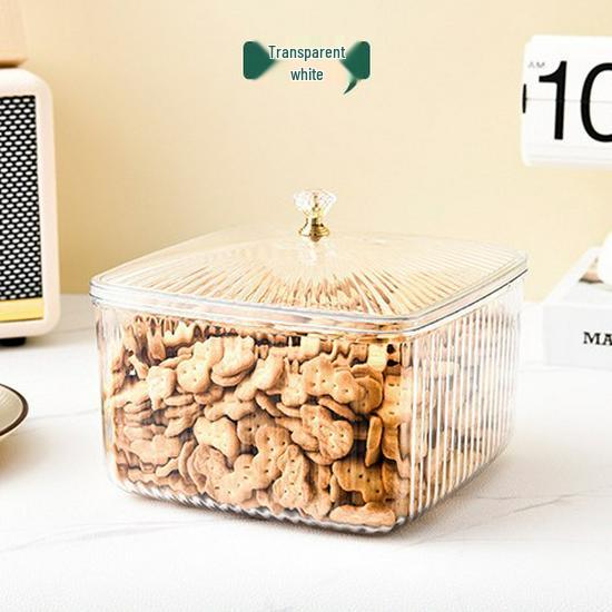 Cream-Style Coffee Table Storage Box with Lid for Dried Fruits, Candy, or Cosmetics
Cream-Style Coffee Table Storage Box with Lid for Dried Fruits, Candy, or Cosmetics