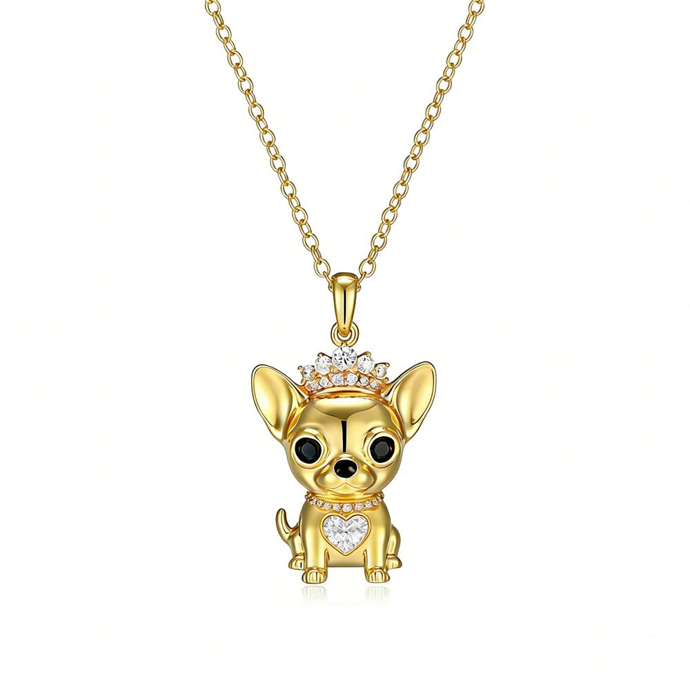 Exquisite Cute Beagle Pendant Necklace for Women Elegant Pet Puppy Jewelry Animal Accessories Memorial Gift for Dog Lovers 50cm
Exquisite Cute Beagle Pendant Necklace for Women Elegant Pet Puppy Jewelry Animal Accessories Memorial Gift for Dog Lovers 50cm