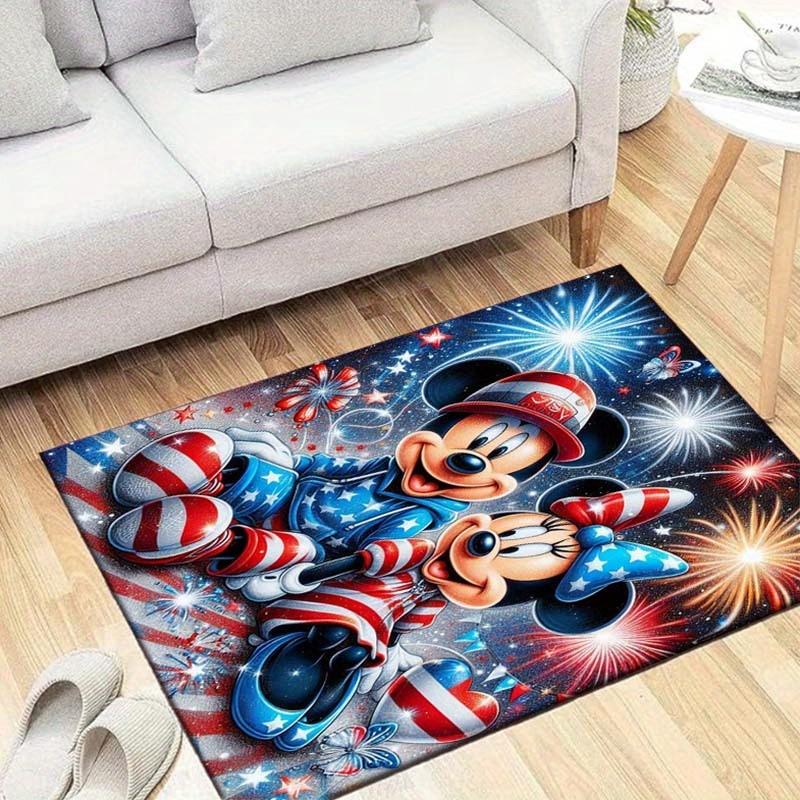 1pc Mickey Mouse Minnie Fireworks Pattern Area Rug Soft Flannel Floor Mat for Living Room, Bedroom, Sofa Coffee Table Floor Mat 60cm by 90cm
1pc Mickey Mouse Minnie Fireworks Pattern Area Rug Soft Flannel Floor Mat for Living Room, Bedroom, Sofa Coffee Table Floor Mat 60cm by 90cm