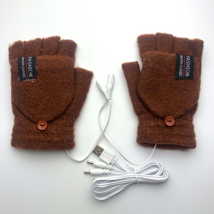 USB-грелка для рук, перчатки с полупальцами, мужские зимние теплые аксессуары, одежда One size palm back heating
USB-грелка для рук, перчатки с полупальцами, мужские зимние теплые аксессуары, одежда One size palm back heating