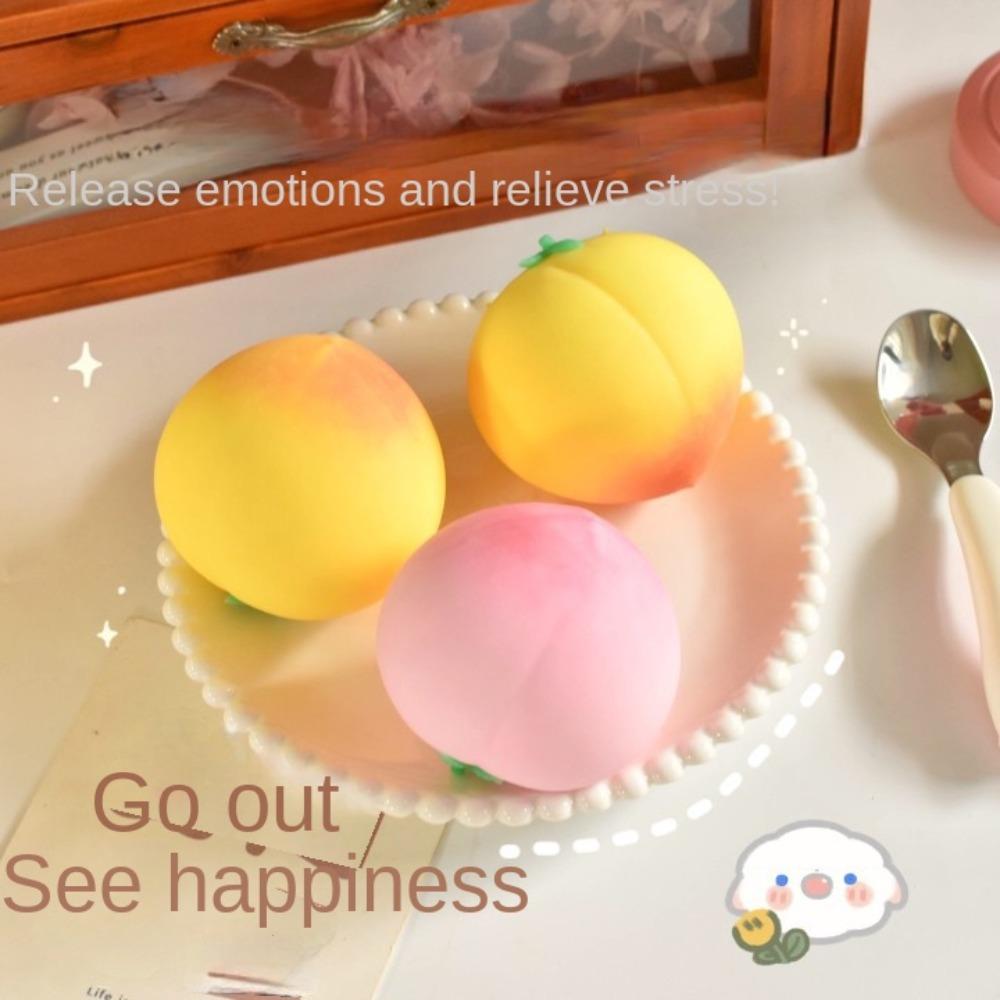 Peach Shape Slow Rebound Toy Fruit Stress Relief Toy Slow Rising Squeeze Toy Children Toys
Peach Shape Slow Rebound Toy Fruit Stress Relief Toy Slow Rising Squeeze Toy Children Toys