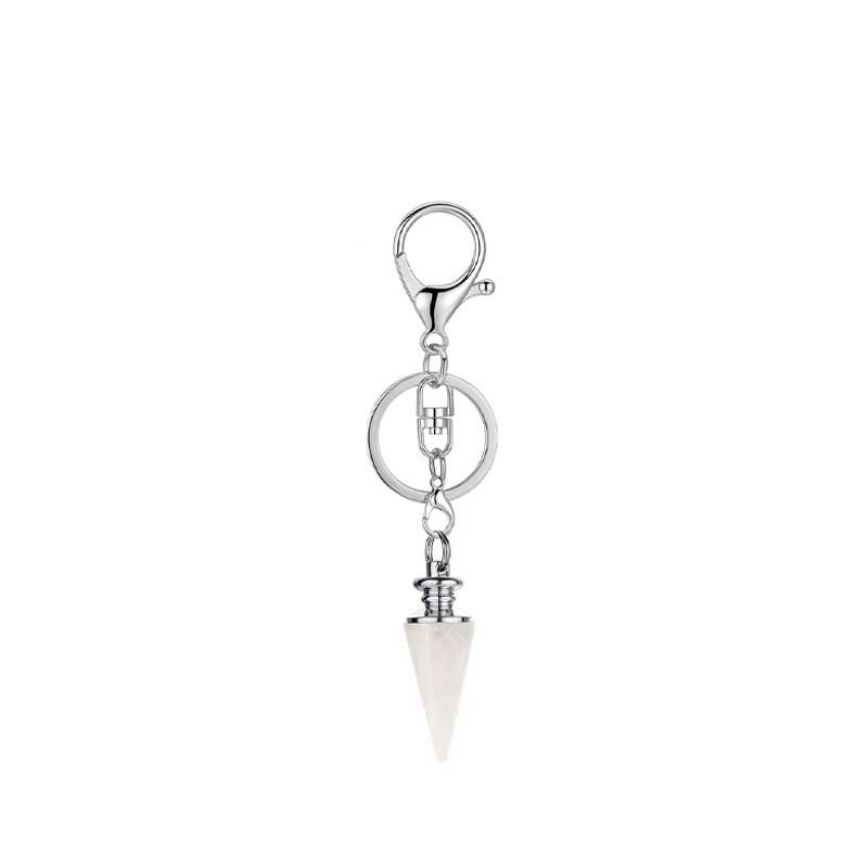 1PC Natural Stone Conical Keychain Healing Crystal Stone Rose Quartz Jewelry Tassel Keyring Bag Charms for Handbags
1PC Natural Stone Conical Keychain Healing Crystal Stone Rose Quartz Jewelry Tassel Keyring Bag Charms for Handbags
