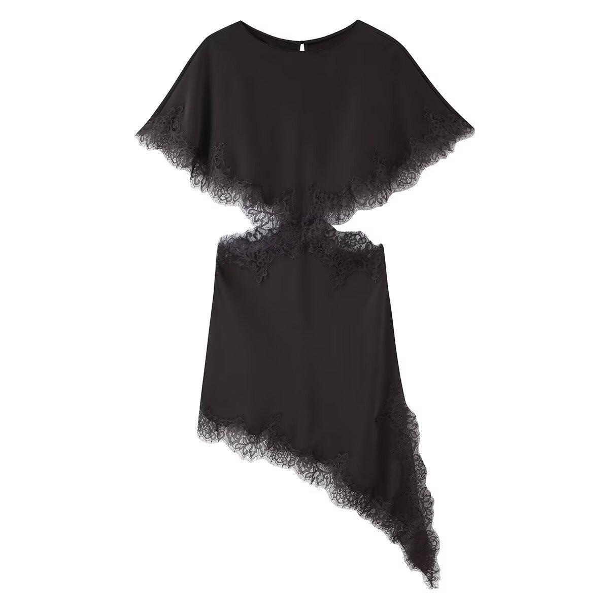 Handmade European & American Style Women s Asymmetrical Satin Lace Shawl Dress M
Handmade European & American Style Women s Asymmetrical Satin Lace Shawl Dress M