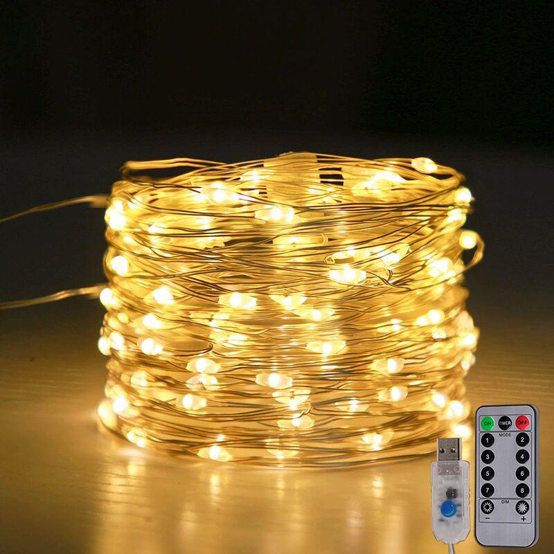 LED Fairy String Lights USB Plug with Remote Garland Light For Indoor Outdoor Garden Bedroom Wedding Party Birthday Decoration 10M 100LED теплый белый
LED Fairy String Lights USB Plug with Remote Garland Light For Indoor Outdoor Garden Bedroom Wedding Party Birthday Decoration 10M 100LED теплый белый