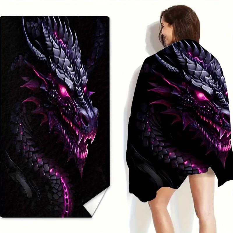 Dragon Pattern Extra-Large Beach Towel, Essential for Outdoor Travel Camping Swimming Enthusiasts W40*H60(CM)
Dragon Pattern Extra-Large Beach Towel, Essential for Outdoor Travel Camping Swimming Enthusiasts W40*H60(CM)