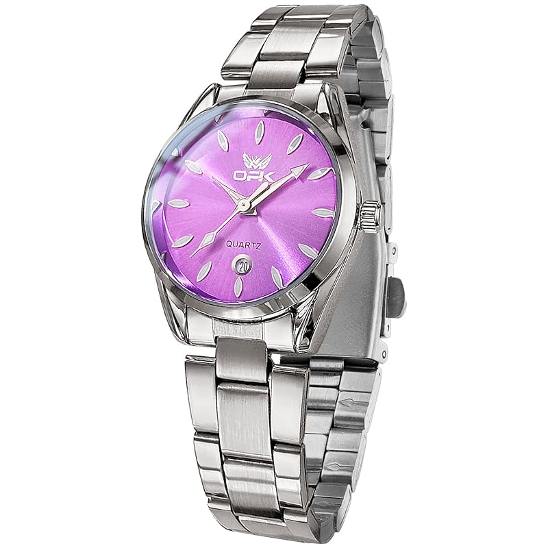 OPK ladies watches quartz arm clock Popularity simple woman light date waterproof night light cute student Watch for women purple
OPK ladies watches quartz arm clock Popularity simple woman light date waterproof night light cute student Watch for women purple