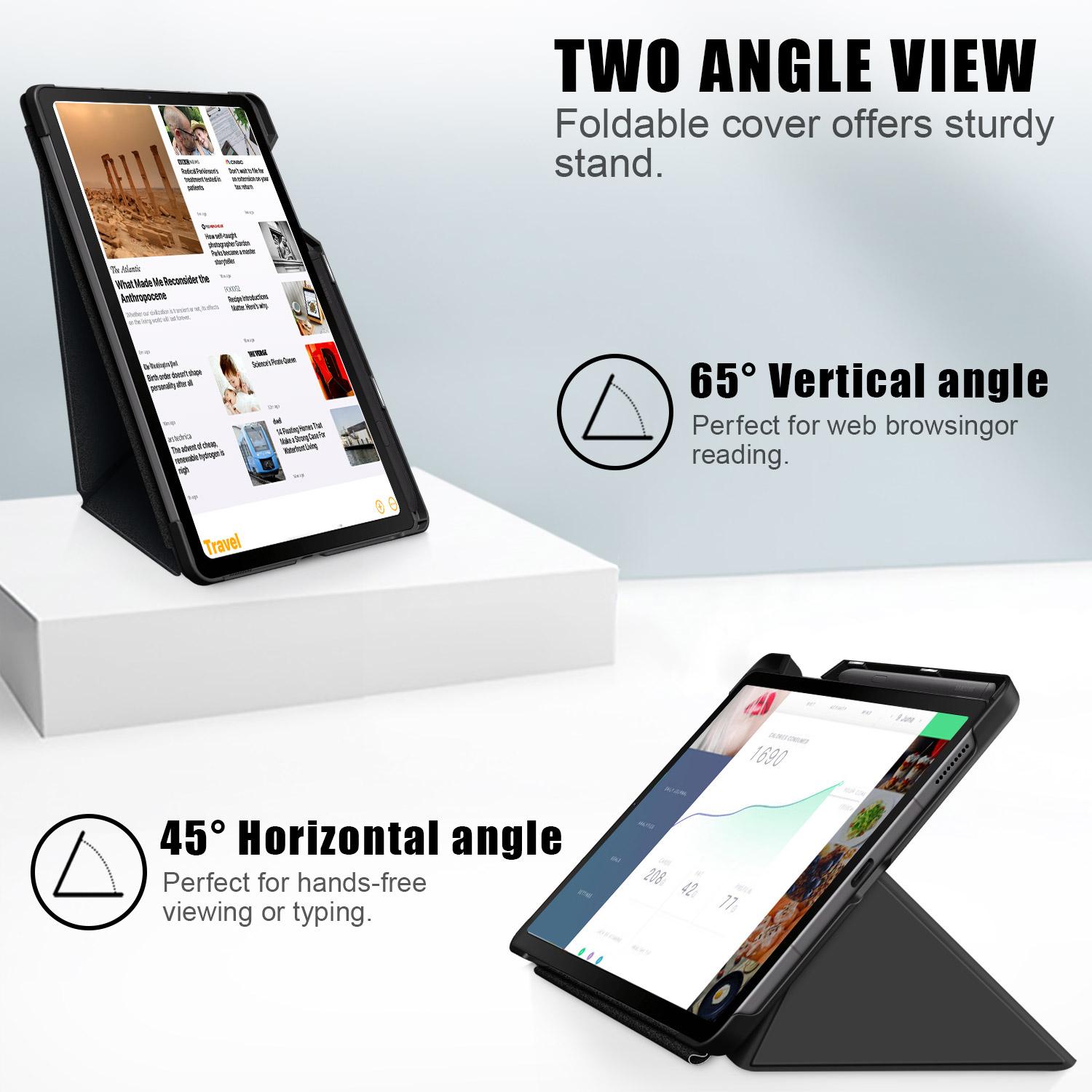 For Samsung Galaxy Tab S6 Lite (2020) P615 P610/(2022) P613 P619/(2024) Origami Stand Leather Tablet Case Black
For Samsung Galaxy Tab S6 Lite (2020) P615 P610/(2022) P613 P619/(2024) Origami Stand Leather Tablet Case Black