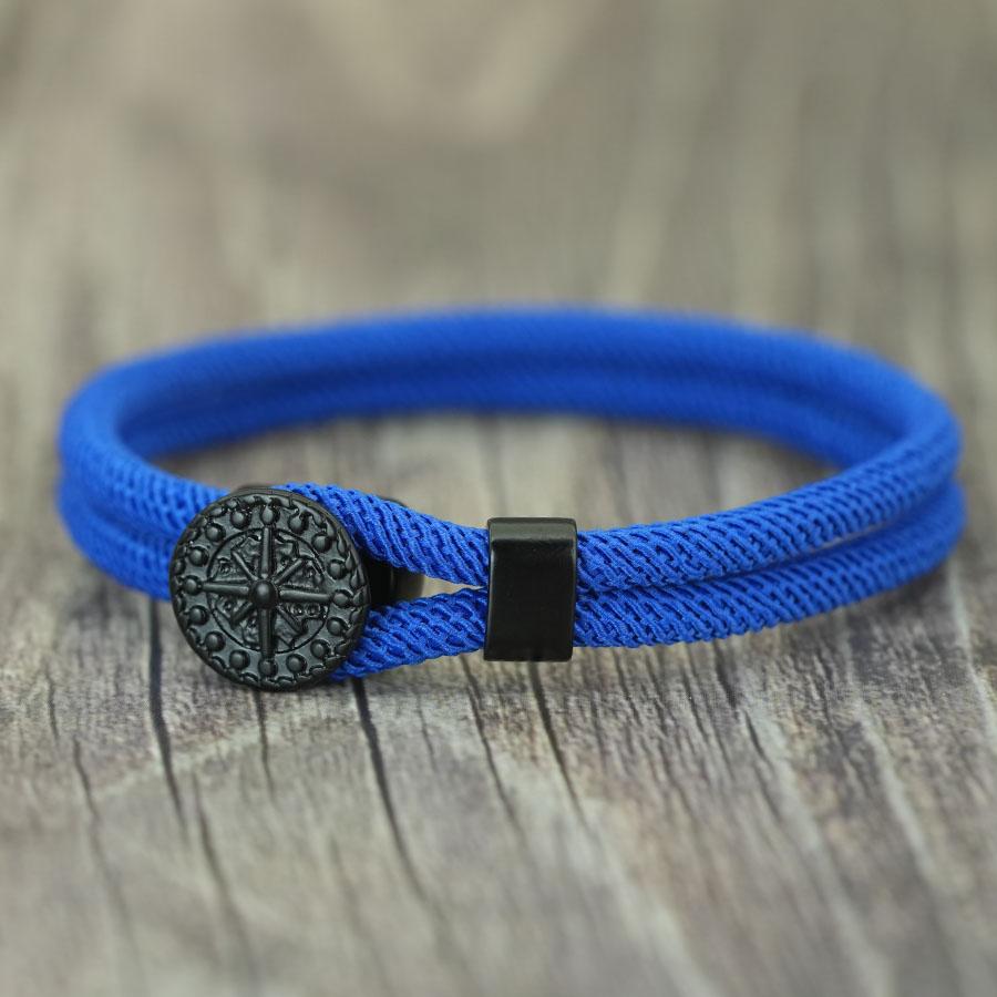 Noter New Marine Style Compass Bracelet For Men A Grade 4mm Milan String 6 Colors Available Pulseria Hombre Wrap Braclet Joias темно-синього кольору
Noter New Marine Style Compass Bracelet For Men A Grade 4mm Milan String 6 Colors Available Pulseria Hombre Wrap Braclet Joias темно-синього кольору